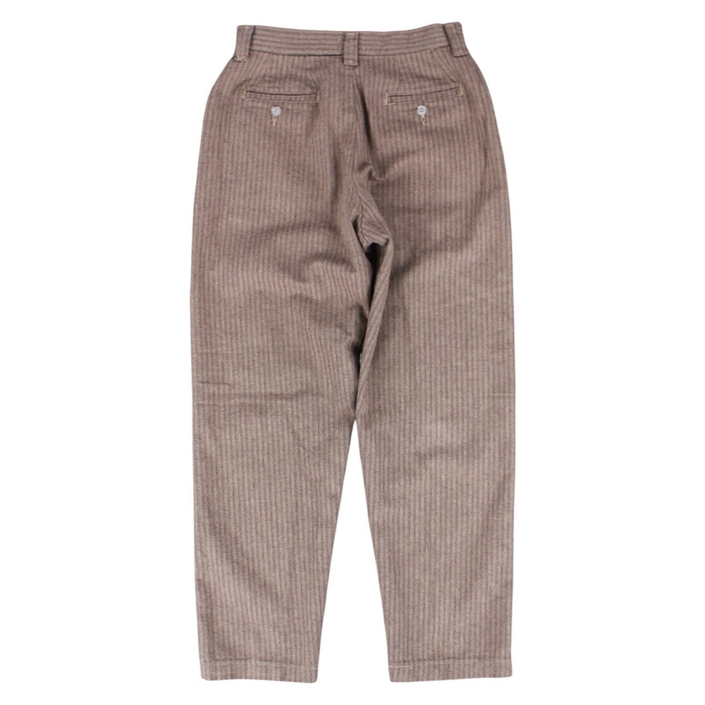 Vintage Lee Casuals High Rise Herringbone‎ Dress Pants Brown Women's 6 Petite - Picture 2 of 6